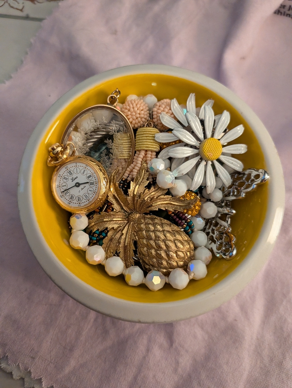 Curated "Mystery" Vintage Jewelry Cup - Medium